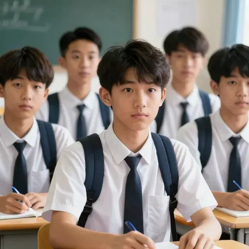 Từ vựng 男生 – Học sinh nam, cậu bé