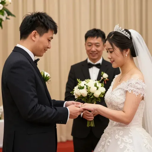 Từ vựng 结婚 – kết hôn