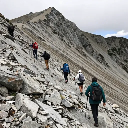 Từ vựng 爬山 – leo núi