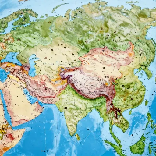 Từ vựng 亚洲 – Châu Á