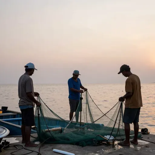 Từ vựng 渔民 – Ngư dân