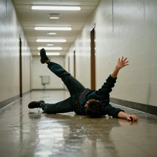 Từ vựng 摔跤 – ngã, té ngã