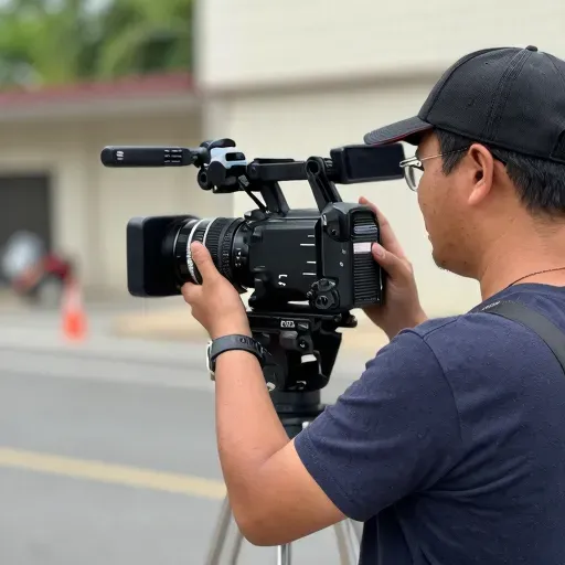 Từ vựng 拍摄 – Chụp ảnh hoặc quay phim