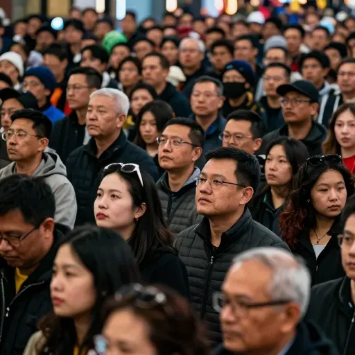 Từ vựng 人群 – Đám đông