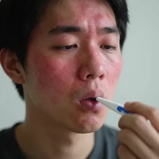 Từ vựng 发烧 – sốt, bị sốt