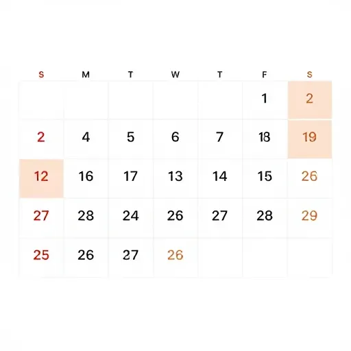 Từ vựng 星期 – tuần, tuần lễ