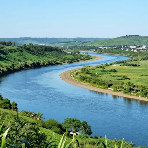 Từ vựng 河 – sông, con sông