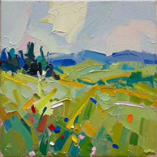 Từ vựng 油画 – bức tranh sơn dầu