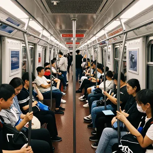 Từ vựng 拥挤 – đông đúc, chen chúc